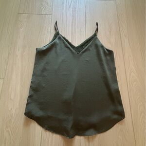 Express Green Sleeveless Camisole Top